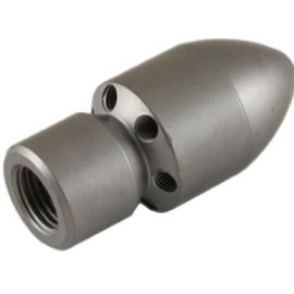 ST49 Sewer Nozzle, 1/4" Female, With 4 Rear Jets