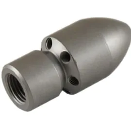 ST49 Sewer Nozzle, 1/4" Female, With 4 Rear Jets