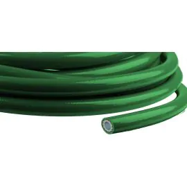 A green hygiene ultra 40 antimicrobial hose.