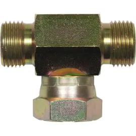 HOSE ADAPTOR NICKEL PLATED STEEL MALE to FEMALE TEE, please select size required.