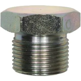 MALE PLUG WITH RIM-1/2"