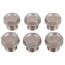 INTERPUMP KIT 5 NICKEL VALVE PLUG KIT (6 PIECES)