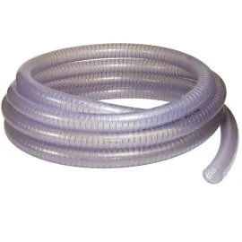 Metallic spiral line, low pressure hose.