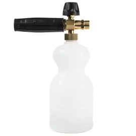 An LS3 Foam nozzle with one litre bottle.