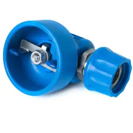 RUBBER BALL VALVE 1/2" F ST3100C SS     