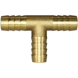 HOSE JOINER BRASS TEE -12mm