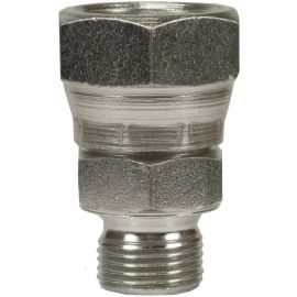 FEMALE TO MALE STAINLESS STEEL SWIVEL ADAPTOR-1/2"F to 1/2"M