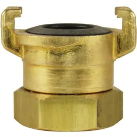 A Geka bayonet swivel coupling.