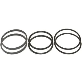 A double car wash boom housing ring seal kit.