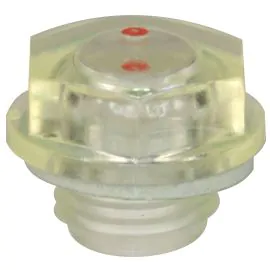 UDOR OIL SIGHT GLASS & SEAL 1/4" M