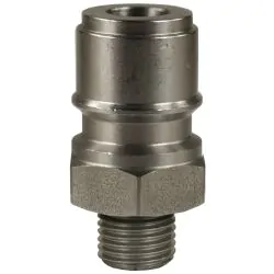 A quick coupling plug ST45 1/4"M.