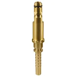 CRIMP NIPPLE DKS BRASS 10MM NW6