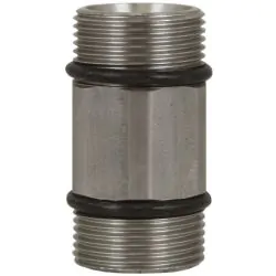 MALE TO MALE STAINLESS STEEL HOSE CONNECTOR ADAPTOR-M24 M to M24 M (700BAR)