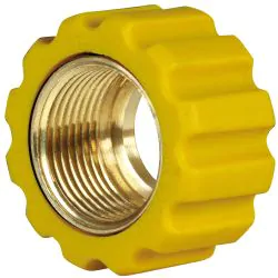 QUICK SCREW FOR CRIMP NIPPLE, YELLOW