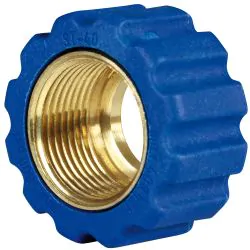 QUICK SCREW FOR CRIMP NIPPLE, BLUE