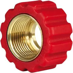 QUICK SCREW FOR CRIMP NIPPLE, RED