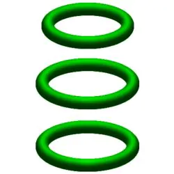 ST45 COUPLING REPAIR KIT, GREEN VITON