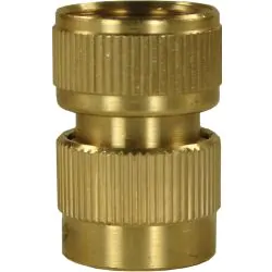 HOSE COUPLING BRASS 3/4&quot;F UNIVERSAL