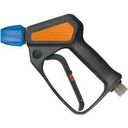 A black and orange B and G wash gun QRC X 3/8"F swivel.