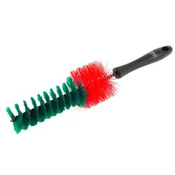 A Vikan alloy wheel brush