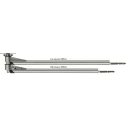 MOSMATIC DOUBLE CAR WASH BOOM, 2250mm & 2050mm, Ceiling mounted.