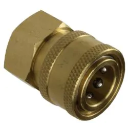 BRASS QUICK RELEASE COUPLING 3/8&quot; FEMALE