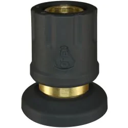 ST247 K-LOCK FEMALE QUICK RELEASE COUPLING, BLACK + HEAT COVER