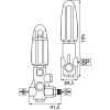 INTERPUMP UNLOADER VALVE H284 - 1