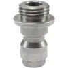 ST245 PLUG SS 1/4"M 27.5mm  - 0