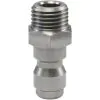 ST245 PLUG SS 1/4"M 33.5mm  - 0