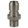 ST3100 QUICK COUPLING PLUG 1/2"M WITH 60° CONE - 0