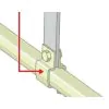 HOSE GUIDE U-RAIL FLAT IRON MOUNT - 4