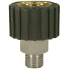 FEMALE TO MALE QUICK SCREW COUPLING ADAPTOR -M21 F to 1/4" M - 0