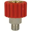 FEMALE TO MALE QUICK SCREW COUPLING ADAPTOR -M22 F to 1/4"M - 0