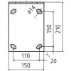 MOSMATIC VACUUM BOOM 1600mm. Wall Mounted. - 1