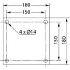 MOSMATIC CAR WASH BOOM 1550mm, Ceiling mounted.  - 2