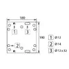 CAR WASH BOOM 1750mm, SUSPENSION, CEILING MOUNTED. - 4
