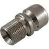 STAINLESS STEEL 1/2"M 08 SEWER NOZZLE WITH 3 REAR FACING JETS - 2