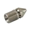 STAINLESS STEEL 3/8"M 06 SEWER NOZZLE WITH 1 FORWARD & 8 REAR FACING JETS - 2