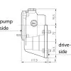 REDUCTION GEARBOX FOR PETROL ENGINES TYPE B18 - 1