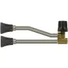 ST53 TWIN LANCE WITHOUT HANDLE, 210mm, 1/4" F, WITH ST10 NOZZLE PROTECTORS AND LOW PRESSURE NOZZLE - 1