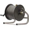 ST 71 PLASTIC MANUAL HOSE REEL WITH 15m FLEXY SEWER HOSE - 0