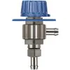 ST161 METERING VALVE, BLUE FKM, PANEL MOUNT COMPATIBLE. - 0