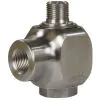 ST322 SWIVEL ELBOW SS 3/8"F X 3/8"M - 1