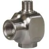 ST322 SWIVEL ELBOW SS 1/2" F X 3/8"M - 0