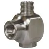 ST322 SWIVEL ELBOW SS 1/2"F x 1/2"M - 0