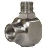 SWIVEL ELBOW LOW PRESS 1/2"F x 1/2"M  - 0