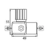 ST62 CHEMICAL INJECTOR WITH ADJUSTABLE BY-PASS - 0