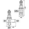 ST261 UNLOADER VALVE PANEL MOUNT NO GRIP - 3