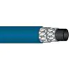 HIGH PRESSURE HOSE, BLUE, 2 WIRE, WRAPPED COVER, 600 BAR, PER METRE - 1